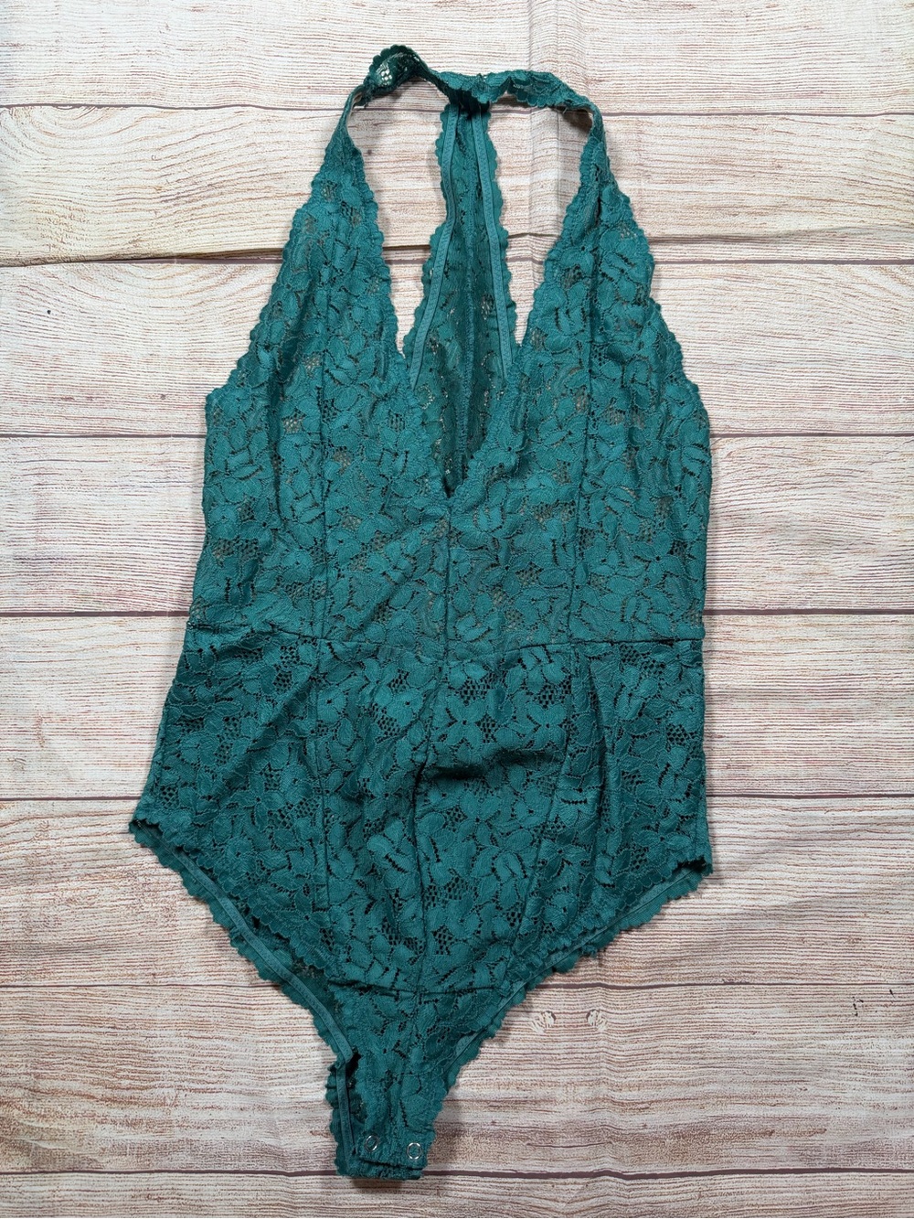 Intimately by Free People Teal‎ Lace Festival Concert Rave Bodysuit